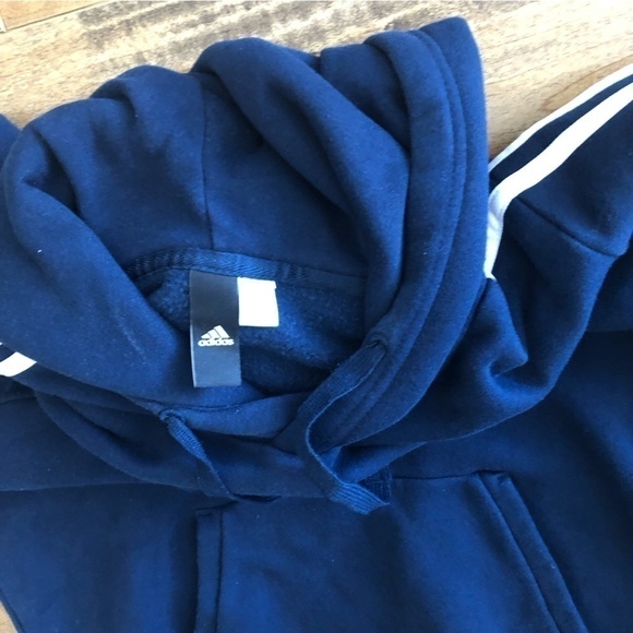 ADIDAS Essential 3-Stripe Pullover Hoodie - Picture 7 of 10
